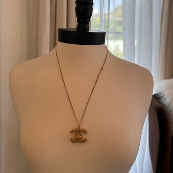 Chanel CC Lock Necklace - 2 Lengths - Picture 2 of 10